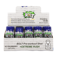 BOLT Pre-workout (Blueberry - Pack of 15 Shot) - Building Blox Nutrition