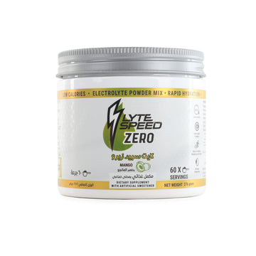 LyteSpeed ZERO  Mango – Electrolyte Hydration Formula (Sugar-Free)