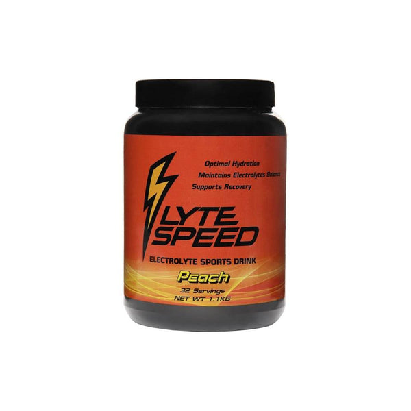 Lytespeed Electrolytes Sport Drink - Peach flavor (Tube 1.1 KG) - Building Blox Nutrition